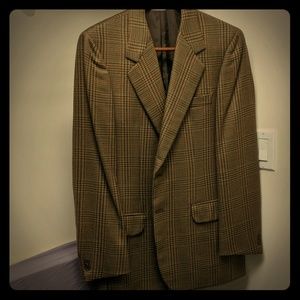 Italian Plaid Blazer from Battaglia